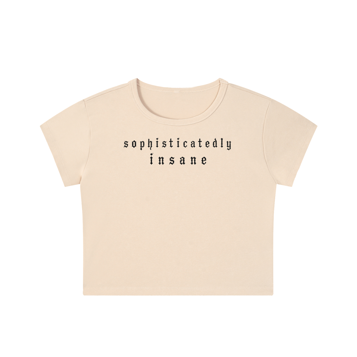 Snow Washed Crop Top- SMALL Sizing