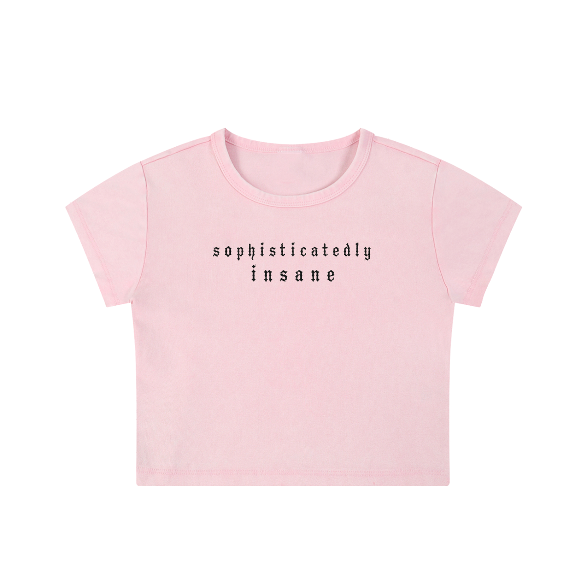 Snow Washed Crop Top- M/ L Sizing