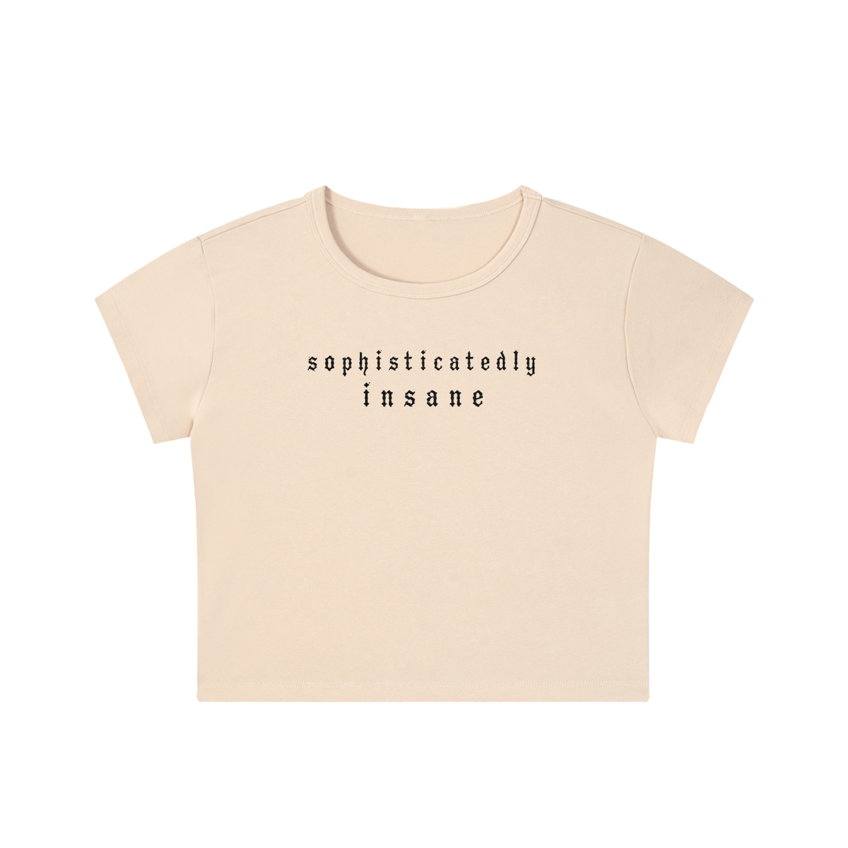 Snow Washed Crop Top- M/ L Sizing
