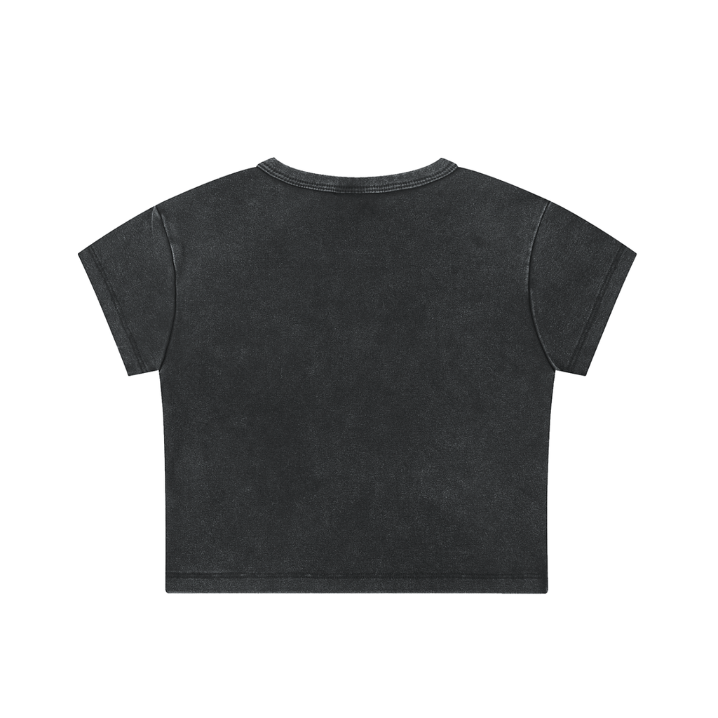 Snow Washed Crop Top- M/ L Sizing