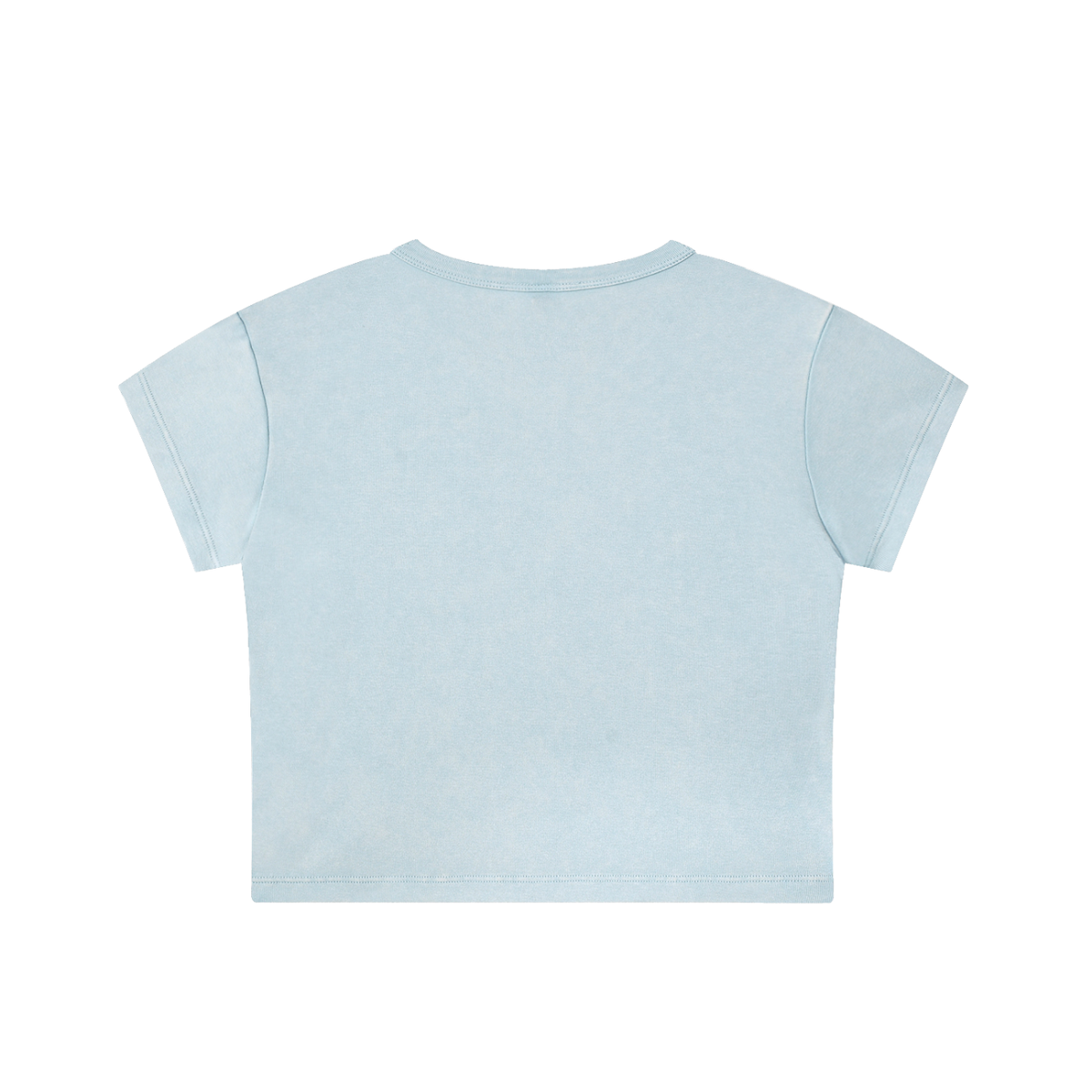 Snow Washed Crop Top- M/ L Sizing